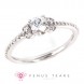 銀座・柏・直方の婚約指輪VENUS TEARS Engagement Ring（オリジナル 婚約指輪）_01s