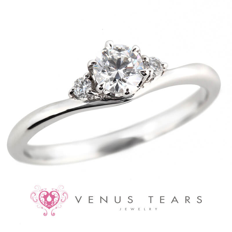 銀座・柏・直方の婚約指輪VENUS TEARS Engagement Ring（オリジナル 婚約指輪）_01