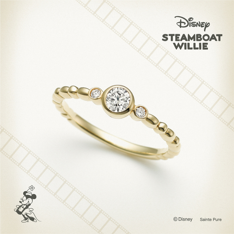 銀座・柏・直方の婚約指輪Disney STEAMBOAT WILLIE（ディズニースチームボートウィリー）_01